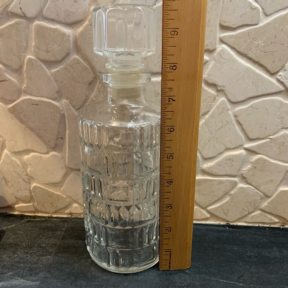 VINTAGE | 70’s Glass Decanter - Picture 8 of 9